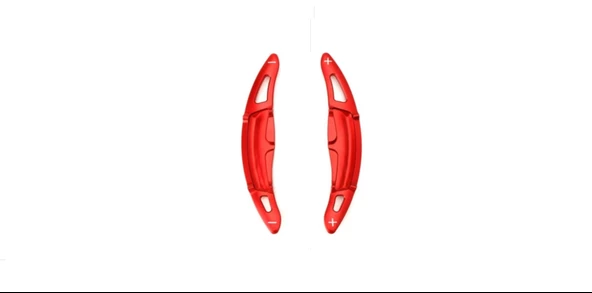 PANAMERA 2017+/MACAN 2014+/CAYENNE 2015+ / 718 2016+ / 911 2016+ IÇIN UYUMLU PADDLE SHIFT - KIRMIZI