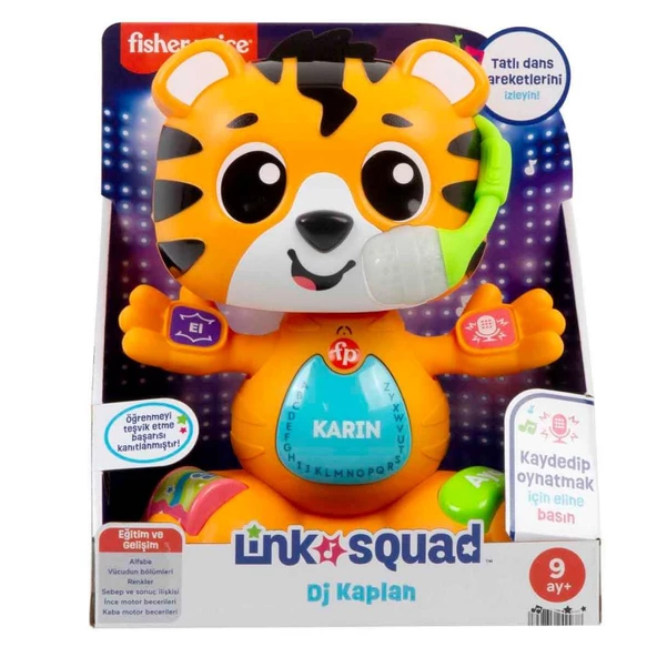 Fisher Price Sesli ve Işıklı Link Squad DJ Kaplan HYL28