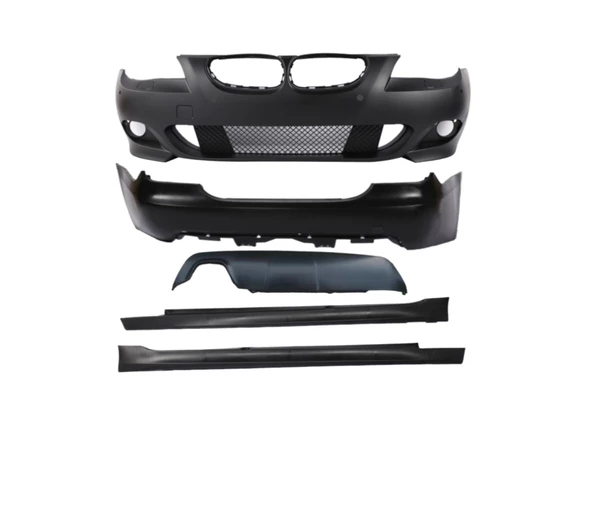 5 SERISI E60 IÇIN UYUMLU  MT BODY KIT (Ön - Arka Tampon -Marspiyel ) - 2