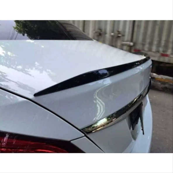 W205 2015-2020 C SERISI IÇIN  C63 SPOILER - PIANO BLACK - 2