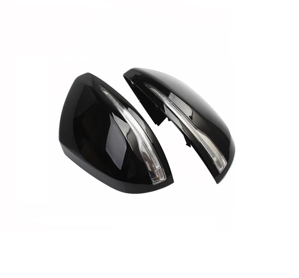W447 VITO IÇIN UYUMLU SINYALLI AYNA KAPAGI (PIANO BLACK)