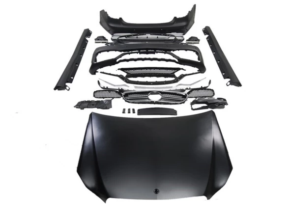 W212 IÇIN UYUMLU E63 BODY KIT KAPUTLU VERSIYON (2013-2015)