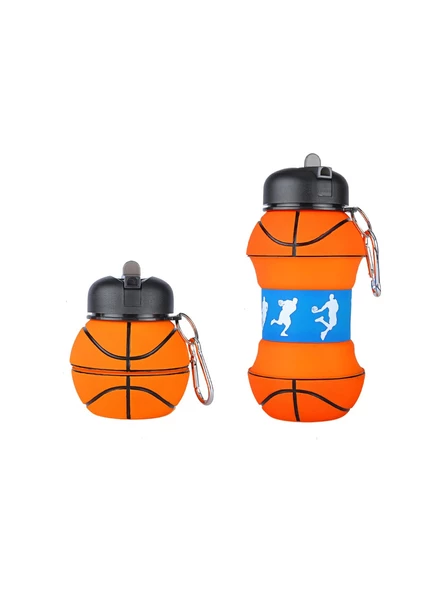 Basketbol Topu Şeklinde Suluk 550ml