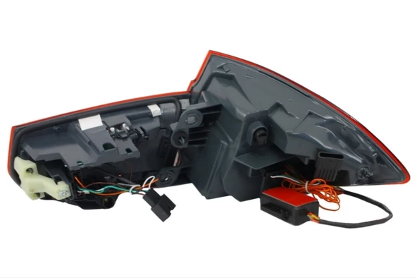 3 SERISI F30 F35 2012-2015  IÇIN UYUMLU  LCI GÖRÜNÜM LED STOP - KIRMIZI - 4