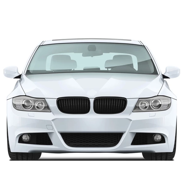 3 SERISI E90 2005-2008 İÇİN UYUMLU LCI M-TECH BODY KIT (ÖN-ARKA-YAN-PANJUR) - 2