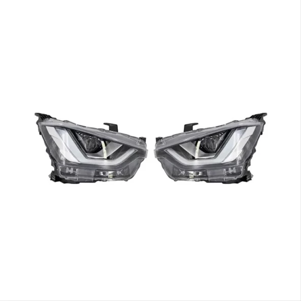 D-MAX IÇIN UYUMLU 2021+ LED FAR YÜKSELTME (HALOJEN FARLI MODEL IÇIN)