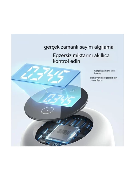 14in1 Dijital Sayaçlı Şınav Tahtası Plank Fonksiyonel Ev Fitness Gym İç Mekan Spor Egzersiz Aleti - 8