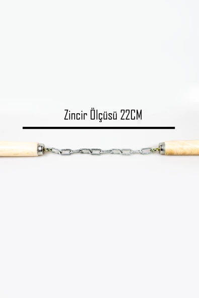 Nunçaku & Mınçıka Profosyonel 102CM Gürgen, Ceviz, Dişbudak Ağacı Seçenekleri  MNCKY25 - 5