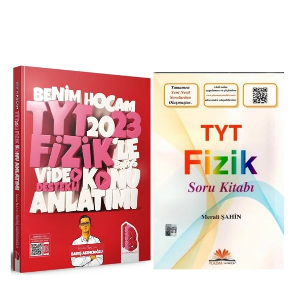 Benim Hocam 2023 TYT Fizik Konu ve Plazma Soru Bankası Seti 2 Kitap
