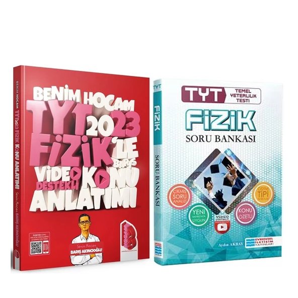 Benim Hocam 2023 TYT Fizik Konu ve Evrensel Soru Bankası Seti 2 Kitap