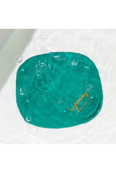 TİNEKE Deniz Kabuğu Desenli Kötü Koku Önleyici Silikon Mat Banyo Mutfak Lavabo Balkon Tıkaç Kapağı SİYAH - 4