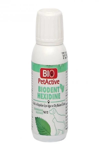 Bio PetActive Biopetactive Biodent Hexidine Kedi Ve Köpek Ağız Diş Bakımı 50 ml