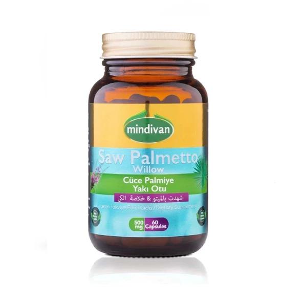 Saw Palmento & Yakı Otu Ekstresi 500 Mg 60 Kapsül