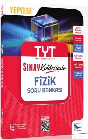 TYT Fizik Soru Bankası Sınav Kalitesinde Sınav Yayınları ürün görseli 1