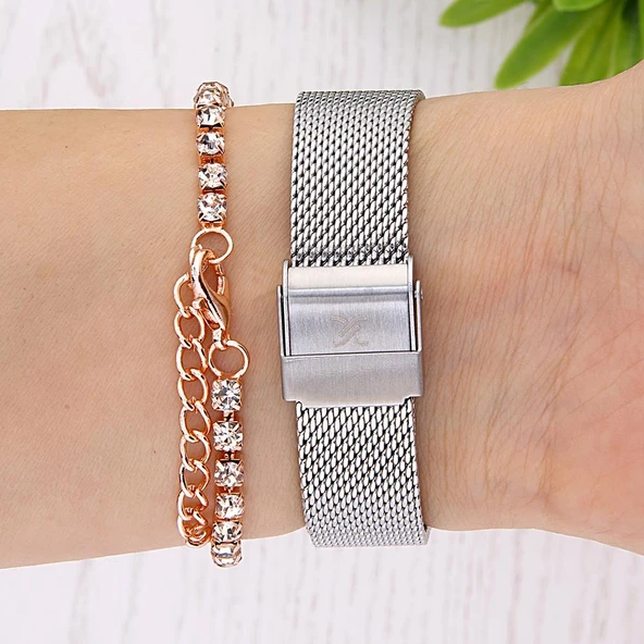 DANIEL KLEIN DK.1.12912.4 Bileklik Hediyeli Kadın Kol Saati - 3