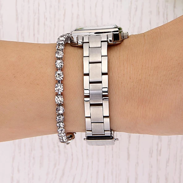 DANIEL KLEIN DKE.1.10677-8 Bileklik Hediyeli Kadın Kol Saati - Resim 2