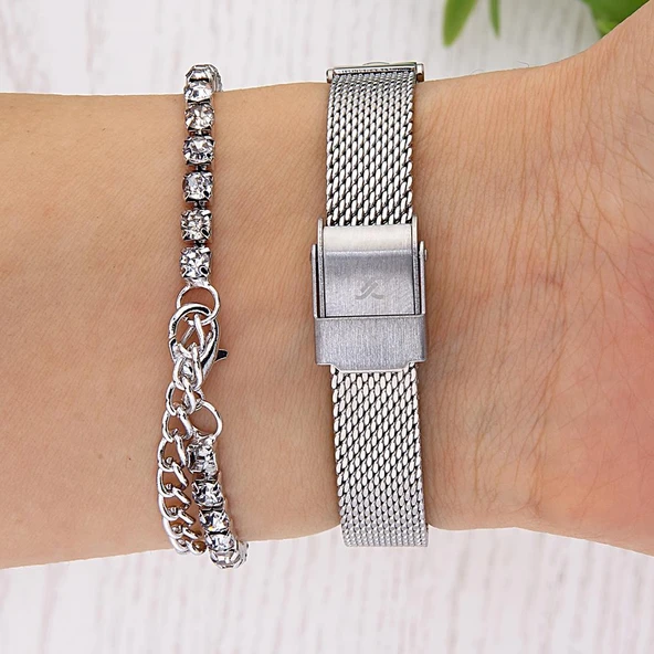 DANIEL KLEIN DK012860D-01 Bileklik Hediyeli Kadın Kol Saati - Resim 3