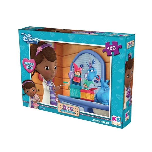 Doc714 Doc Mcstuffins 100 Parça Puzzle -ks Puzzle