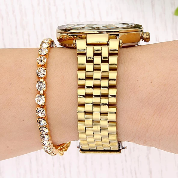 DANIEL KLEIN DKE.1.10811-2 Bileklik Hediyeli Kadın Kol Saati - Resim 2