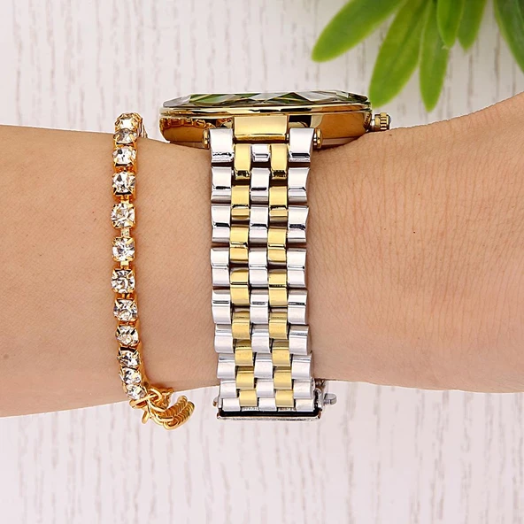 DANIEL KLEIN DKE.1.10811-3 Bileklik Hediyeli Kadın Kol Saati - Resim 2