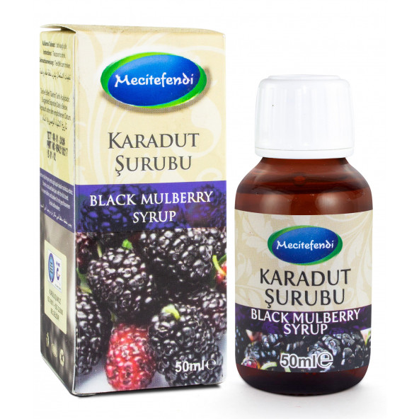 MECİTEFENDİ KARADUT ŞURUBU 50ML