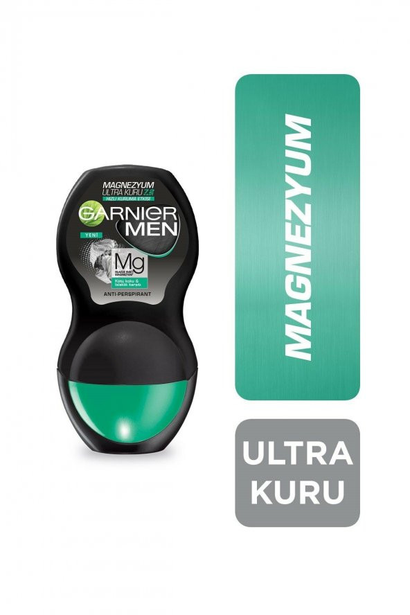 Garnier Men Magnezyum Ultra Kuru Roll-on Deodorant