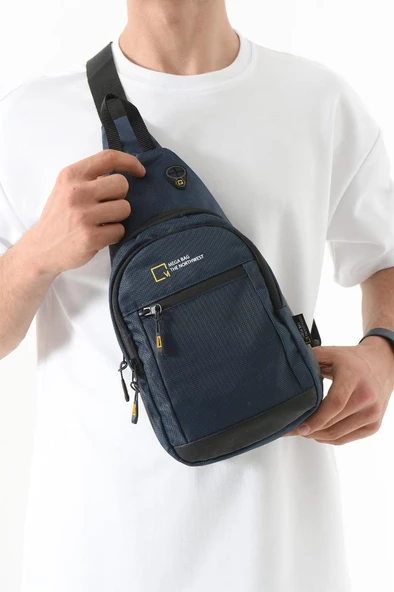 Body Bag Çanta Sırt Çantası Erkek Göğüs Çantası Fonksiyonel Kullanım BadyBag 27*15 Cm - 7