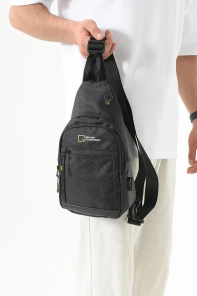Body Bag Çanta Sırt Çantası Erkek Göğüs Çantası Fonksiyonel Kullanım BadyBag 27*15 Cm - 2