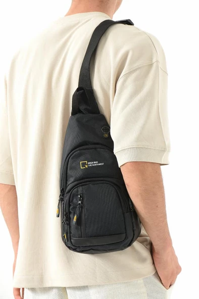 Body Bag Çanta Sırt Çantası Erkek Göğüs Çantası Fonksiyonel Kullanım BadyBag 27*15 Cm Paraşüt Kumaş - 11