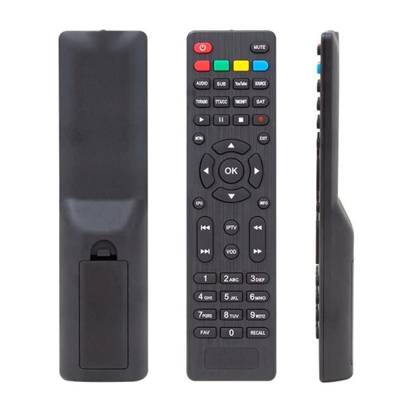 HEY KR MAGBOX ORBİT*MARGINAL*BRAWOO IPTV-VOD-YOUTUBE TUŞLU HD UYDU SLİM KUMANDA (40057=33306) - 2