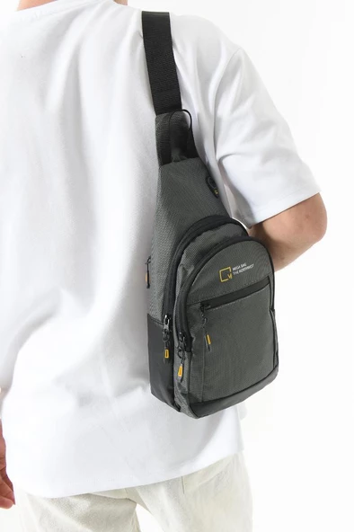 Body Bag Çanta Sırt Çantası Erkek Göğüs Çantası Fonksiyonel Kullanım BadyBag 27*15 Cm - 6
