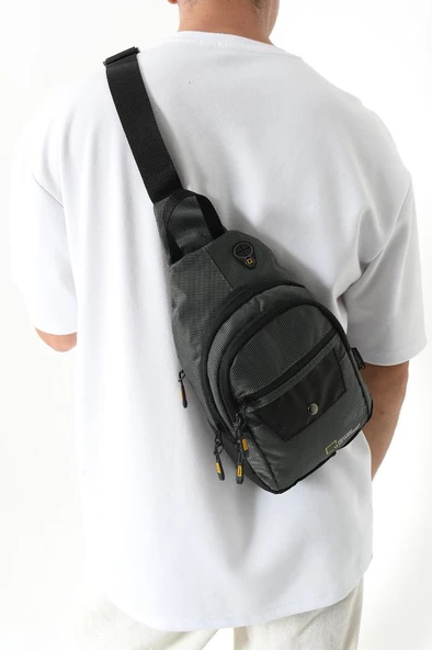 Body Bag Çanta Erkek Göğüs Çantası 27*15 Cm Sırt Çantası BadyBag The NorthWest Fonksiyonel Kullanım - 6