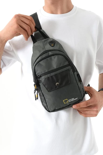 Body Bag Çanta Erkek Göğüs Çantası 27*15 Cm Sırt Çantası BadyBag The NorthWest Fonksiyonel Kullanım - 4