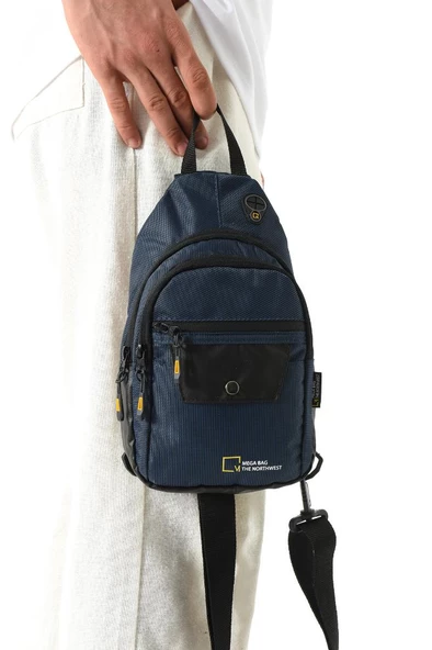 Body Bag Çanta Erkek Göğüs Çantası 27*15 Cm Sırt Çantası BadyBag The NorthWest Fonksiyonel Kullanım - 2