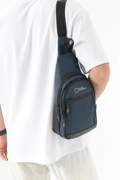 Body Bag Çanta Sırt Çantası Erkek Göğüs Çantası Fonksiyonel Kullanım BadyBag 27*15 Cm - 8