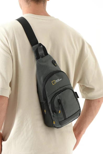 Body Bag Çanta Sırt Çantası Erkek Göğüs Çantası Fonksiyonel Kullanım BadyBag 27*15 Cm Paraşüt Kumaş - 2