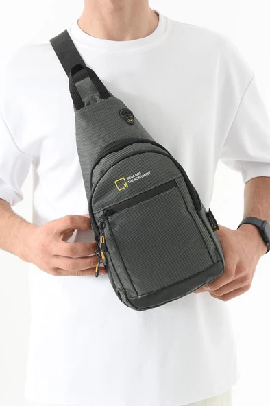 Body Bag Çanta Sırt Çantası Erkek Göğüs Çantası Fonksiyonel Kullanım BadyBag 27*15 Cm - 4