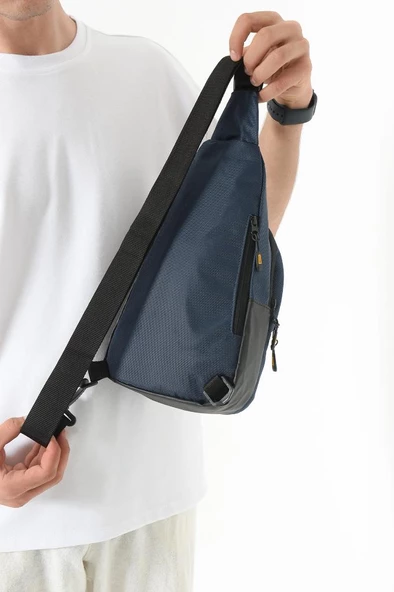 Body Bag Çanta Sırt Çantası Erkek Göğüs Çantası Fonksiyonel Kullanım BadyBag 27*15 Cm - 9