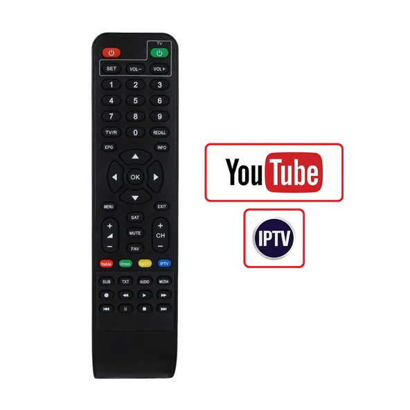 HEY KR DREAMSTAR Y33A YOUTUBE TUŞLU HD UYDU KUMANDASI