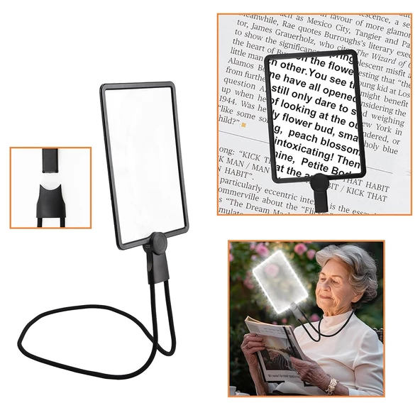 SUNUP SN-26402 TELEFON - TABLET - KİTAP BÜYÜTECİ AYARLANABİLİR ESNEK AKROBAT (240X170MM) - 5