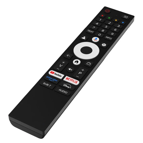 WEKO KL STRONG*PROFİLO*ONVO GOOGLE TV  NETFLIX - YOUTUBE - PRIME VIDEO - DISNEY+ TUŞLU SES KOMUTLU LCD-LED TV KUMANDA