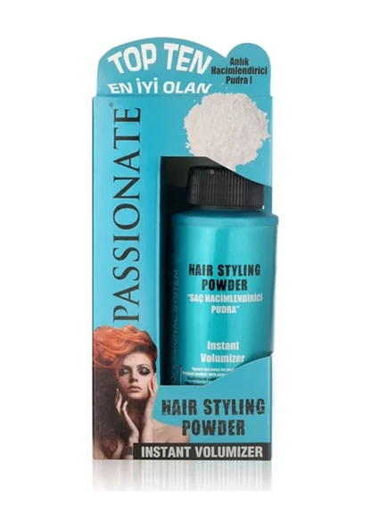 Passionate Mavi Saç Şekillendirici Pudra Hacim Mat 20 gr - 1