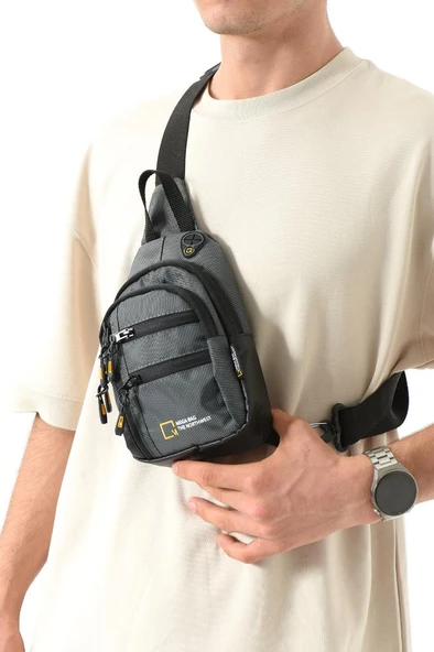 Body Bag Çanta Erkek Göğüs Sırt Çantası Fonksiyonel Kullanım BadyBag 23*14 Cm The NorthWest - 4