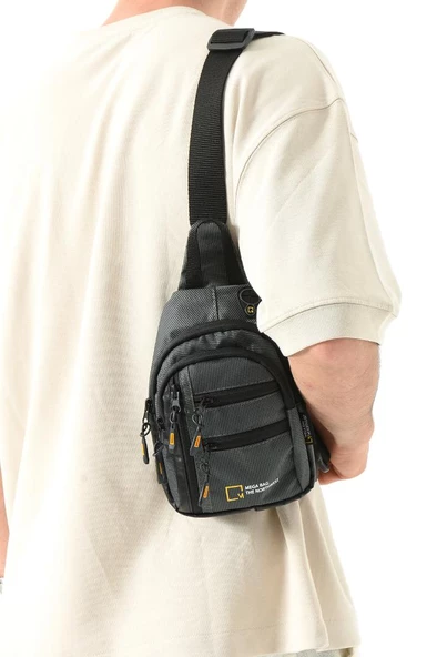 Body Bag Çanta Erkek Göğüs Sırt Çantası Fonksiyonel Kullanım BadyBag 23*14 Cm The NorthWest - 5