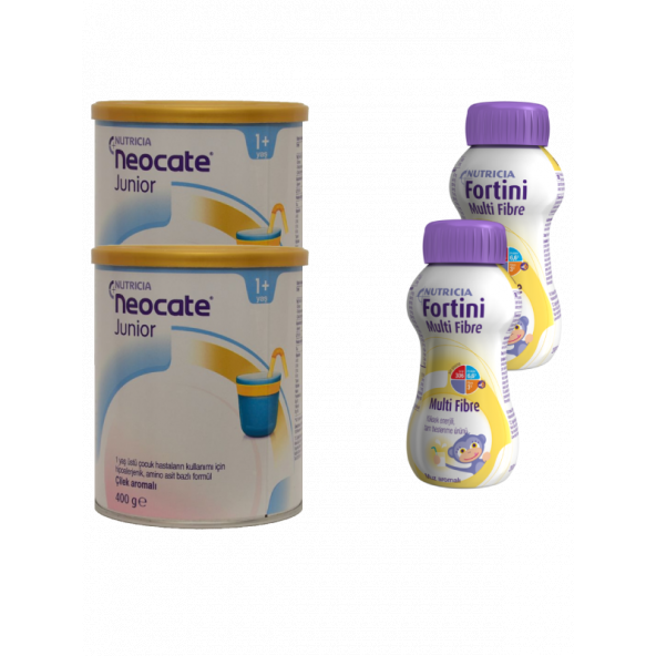 Neocate Junior +1 400 gr Çilek Aromalı 400 gr 2 Adet + Süt Hdiye