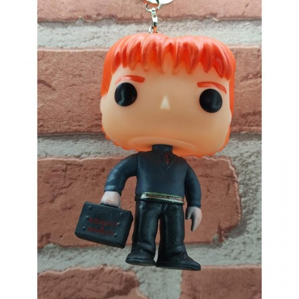 Harry Potter Ron Weasley Pop Figür Anahtarlık Çanta Süsü - Resim 2
