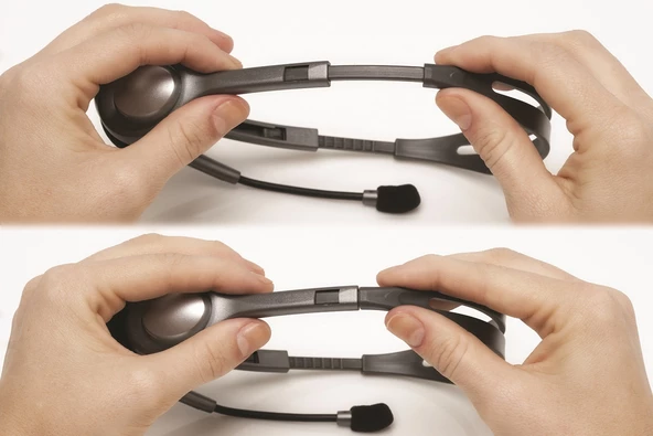 LOGıTECH H110 KABLOLU STEREO KULAKLIK-GRİ 981-000271 - 3