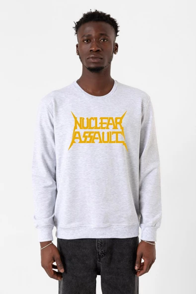 Nuclear Assault Lettern Karmelanj Erkek 2ip Sweatshirt