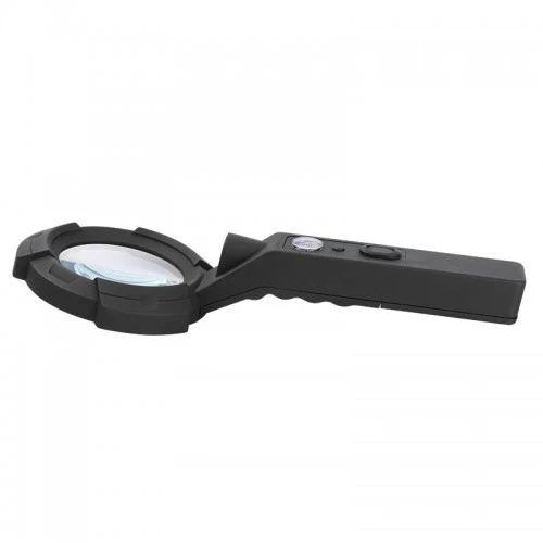 7 Led Aydınlatma,fener,pusula,4x Büyütme Okuma Büyüteç  Th600557 - 6