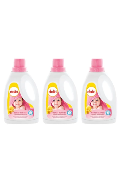 Dalin Bahar Ninnisi Hipoalerjenik Çamaşır Yumuşatıcı 3 x 1500 ML